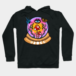 Third eye crystal ball Hoodie